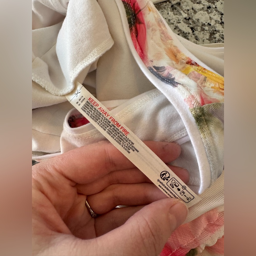 Anthropologie Daily Practice M/P Floral Ruched Open Back Romper Dress - Picture 6 of 12